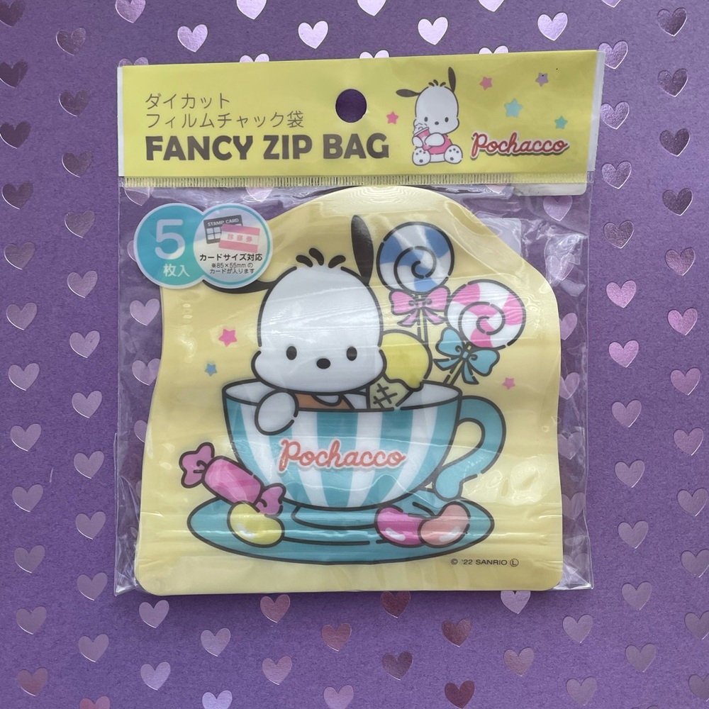 Pochacco fancy zip bag
